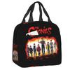 Benutzerdefinierte The Goonies Never Say Die Isolierte Lunchtaschen für Arbeit Schule Horror Abenteuerfilm Wiederverwendbare Thermokühlbox Bento Box