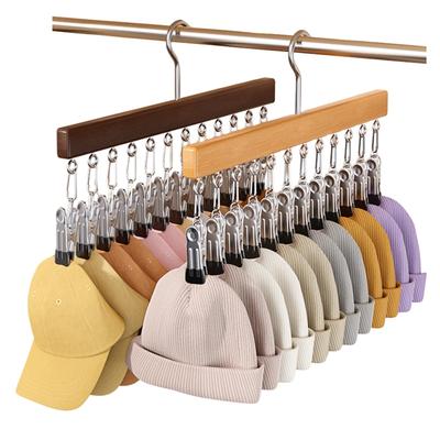 Zoubatt Hat Set of Hat Rotating Cap Increased Storage Cap Hanger Hanger, 12-Pinch, 2, Storage, 360° Hook, Clip, Stand, Hanging, Space-Saving,