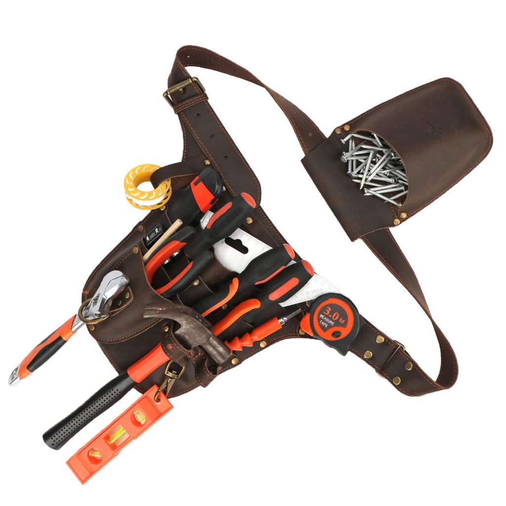 TOURBON Gardening Pouch, Tool Bag, Waist Bag, Gardening Work, Compact Design