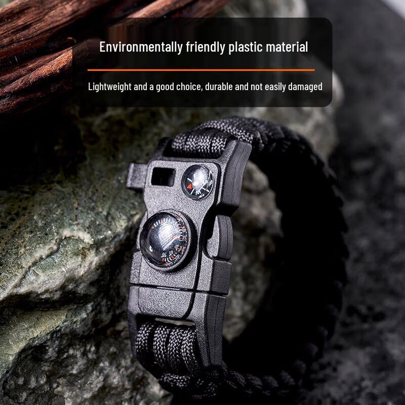 Multi-functional Outdoor Survival Bracelet