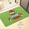 Merry Christmas Bath Mat Bathroom Rug For Kids Non-Slip Absorbent Washable Bedside Rug Bedroom Decor Entrance Door Mat For Room