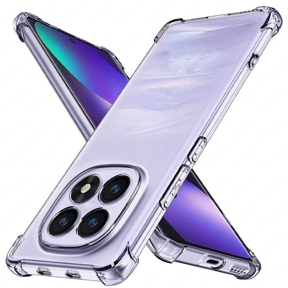 

Чохол для Note 15 Прозорий силіконовий чохол для Xiaomi Redmi Note15 Pro+ Pro Plus Note15Pro 15Pro 4G 5G Ударостійкий Fundas ТПУ Задня панель Coque Note 15 4G&Global Version прозорий