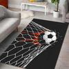 Goal Football Pattern Carpet for Living Room Bedroom Bathroom Mat Creative Doormat Sofa Home Decor Event Area Carpet for Gifts