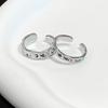 Couple Ring Dark Personality Niche Design Open Ring Punk Index Finger Ring