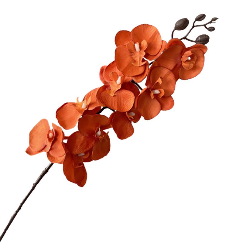 Elegant Artificial Phalaenopsis Floral Arrangement for Living Room, Wedding Décor, or Table Centerpiece.