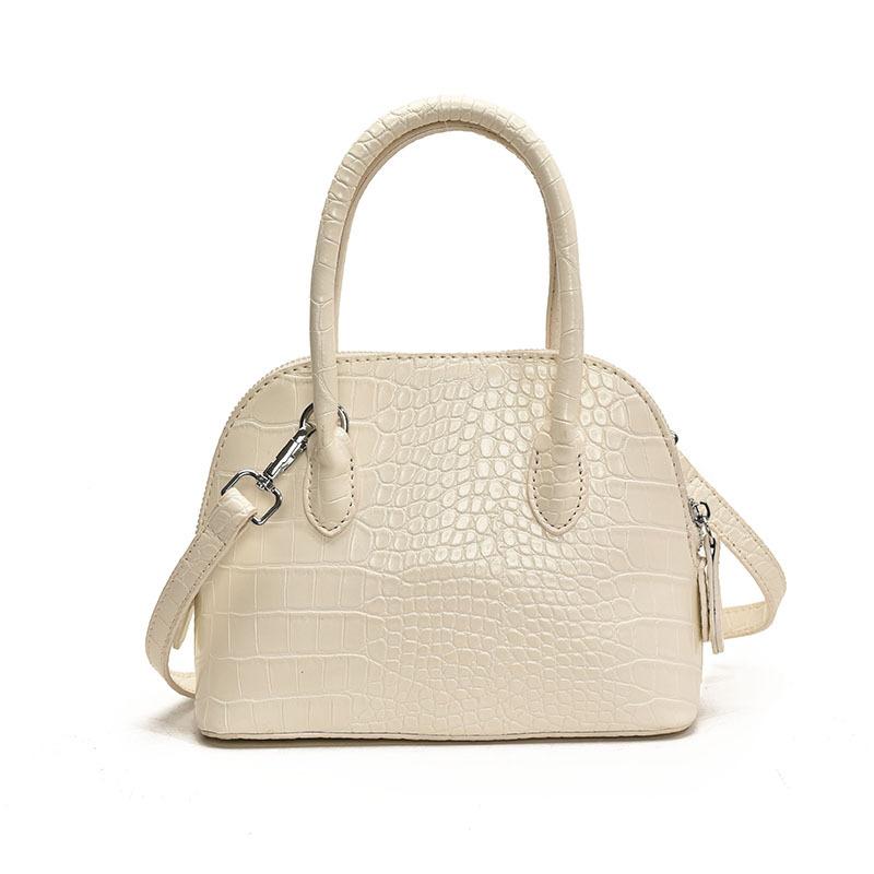 2025 Spring New Women's Bag Fashion Shoulder Bag Simple Versatile Shell Bag New Crossbody Bag Portable Women's Bag