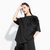 T-shirt à manches courtes pour femmes, en coton, vintage, floral, décontracté, ample, grande taille, été