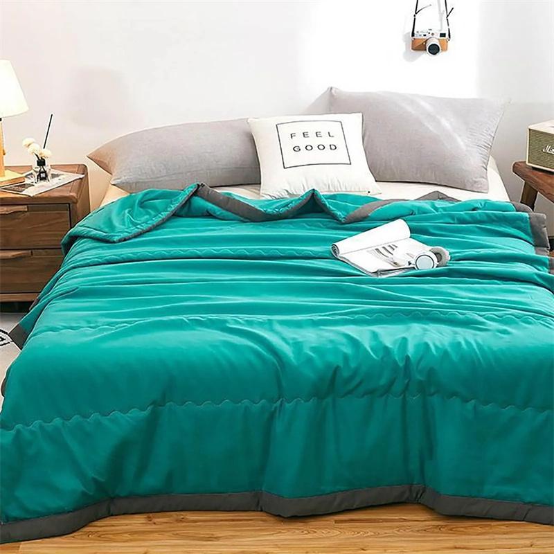 Pătură nouă de vară pentru pat, pătură subțire și ușoară pentru vreme caldă, pentru vară, pilotă pentru aer condiționat