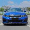 Carbon Look Front Bumper Lip Spoiler Splitter Diffuser Cover Canards tuning For BMW 3 Series G20 G21 G28 2019-2022 M Pack
