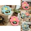 Flower Petal Seat Cushion Plush Car Pillow With Pp Cotton For Home And Office Use