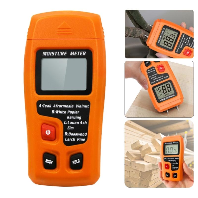 High Precise Ergonomic Wood Moisture Tester Gauge Suitable For Indoor & Outdoor Use Without Battery Construction Workers