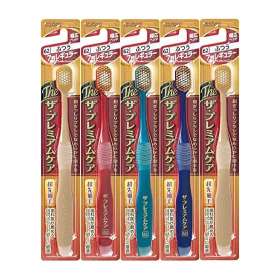 Ebisu The Premium Care Toothbrush 7 Rows Regular Regular [Set of 5] *Color cannot be selected