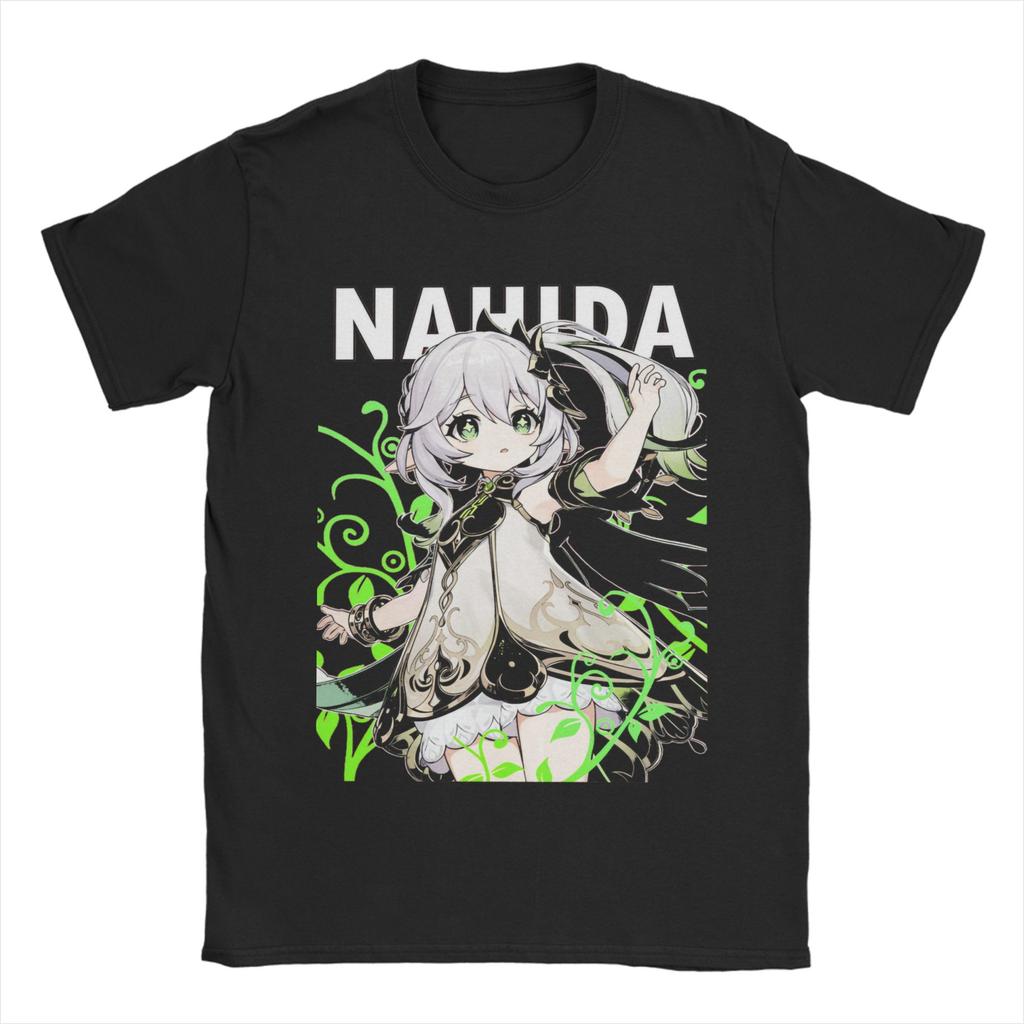 Vintage Genshin Impact Albedo Tshirts Unisex Unisex O Neck 100 Cotton T Shirts Anime Game Tee Shirt Gift Idea Clothing