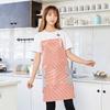 Striped Apron Sleeveless Waterproof Design Oxford Cloth Enthusiasts Cooking