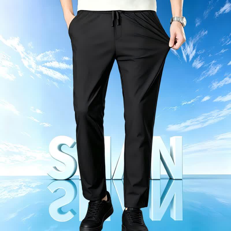 Shanshan Men's Ice Silk Breathable Casual Pants