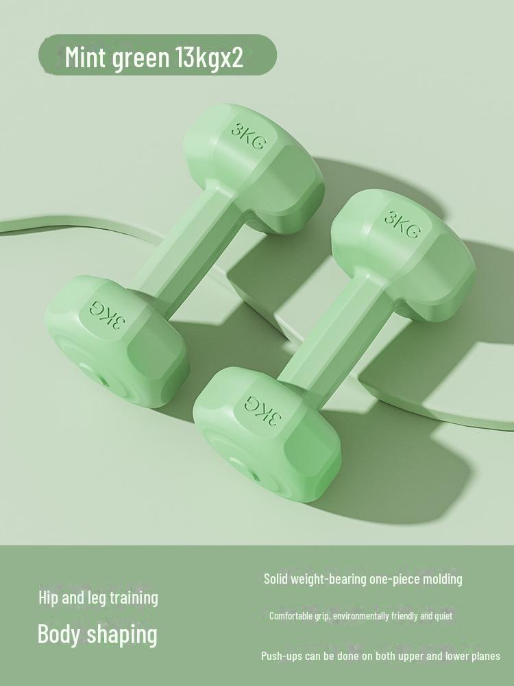 

«Домашнее фитнес-оборудование»: Женские и детские гантели с резиновым покрытием, мужские гири и набор гантелей для йоги. 2024 New Dumbbells for Women