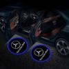 2pcs/Set HD Led Welcome Light Car Door Projector Lamps Car Accessories For Mercedes Benz C63 W117 Cla45 W205 W212 E63 W207 W176 A45 X156 Gla45 AMG