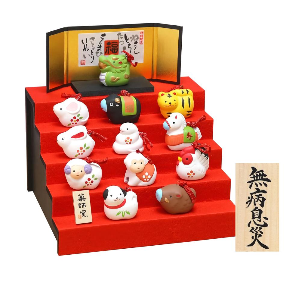 Osaka Choseido Zodiac New Perfect for Every Horse Figurine, Year's Decoration, Year, Ceramic, ...
