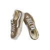 Vans Sk8 Reconstruct Round Toe Lace-Up Comfortable Durable Lightweight Low-Top Skate Shoes Unisex Sneaker Brown VN0009QSBS8