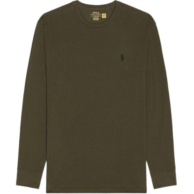 

Polo Ralph Lauren FW25 Футболка с круглым вырезом и логотипом-пони Мужские топы 710671467-024 L