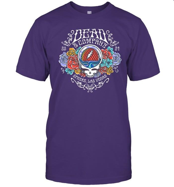 Dead & Company Floral Art Prints Shirt Unisex T-Shirt M