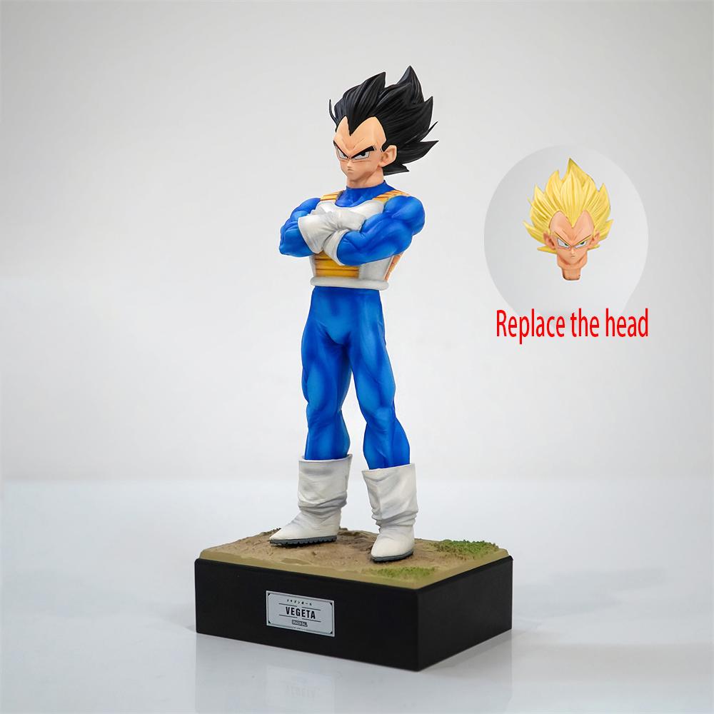 Anime Drogan Boll Z Majin Vegeta Figure Vegeta Figurine 28cm Pvc Action Figures Gk Statue Collection Model Toys Gifts