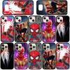 for iPhone 17 16 15 Xiaomi Poco F7 F8 X7 X6 C85 C75 C71 M8 Redmi Note 14 13 12 Pro Max 14C 13C 15C A3 A4 Phone Case Anime Spider Man Spiderman Cover