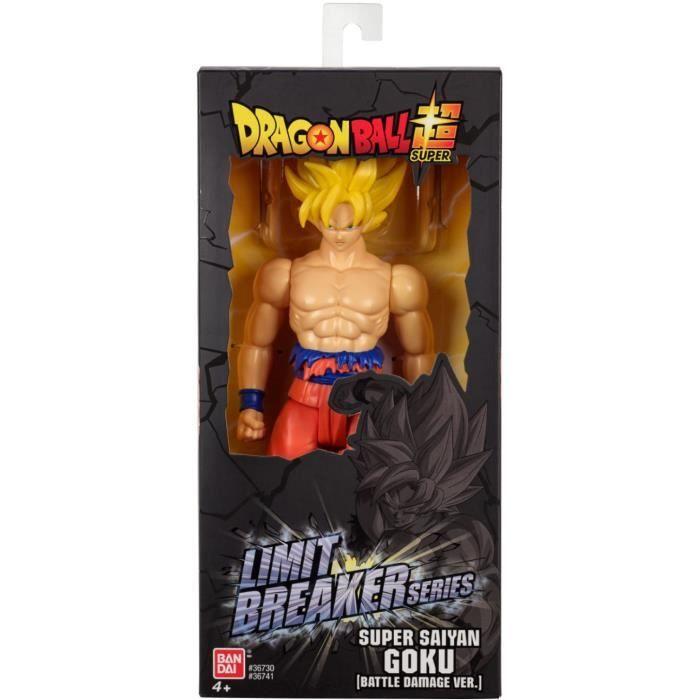 Figurine Géante Super Saiyan Goku (Battle Damage Ver.) - BANDAI - Dragon Ball - 30 Cm