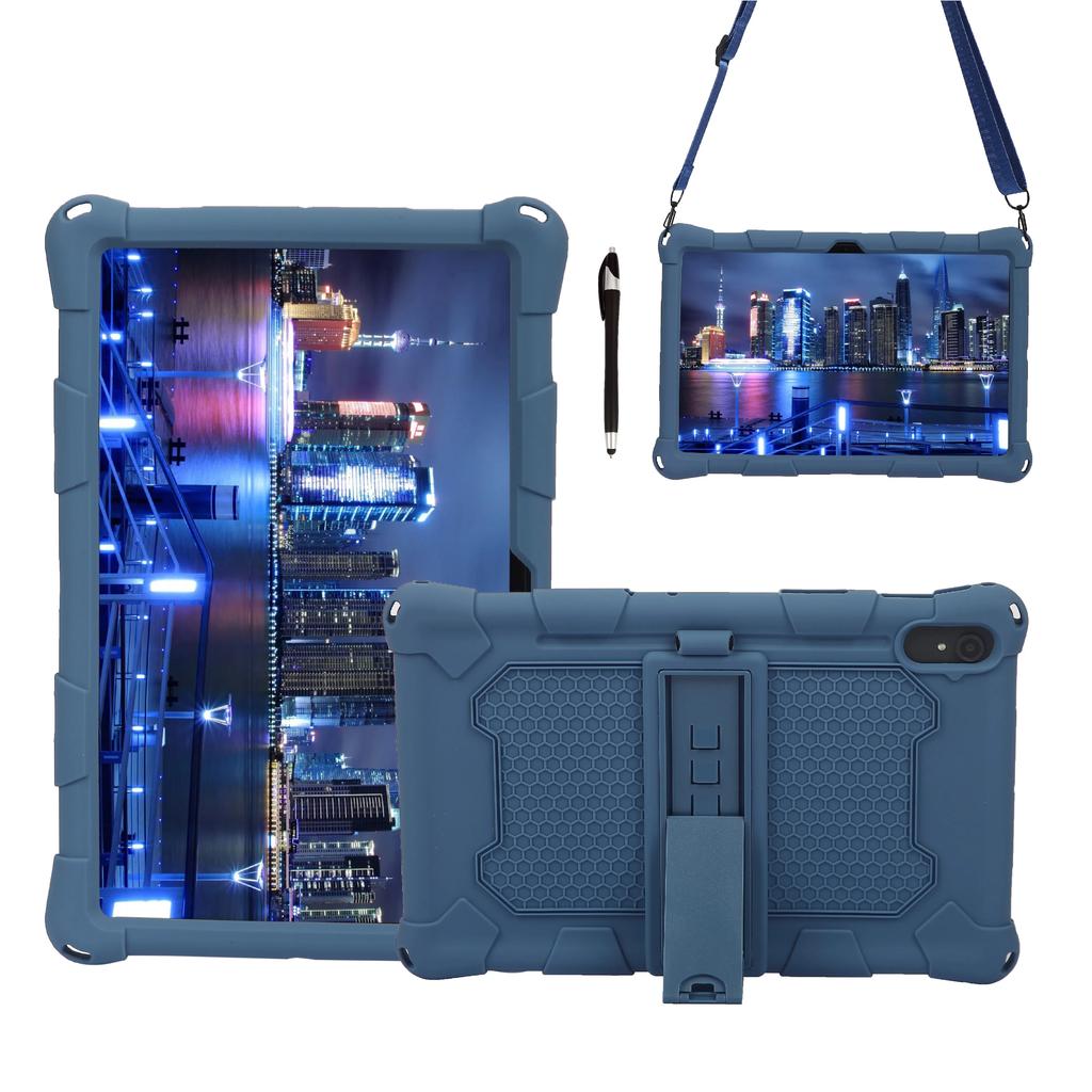 Etui Do Tabletu Samsung Galaxy Tab S5e 10.5 Pokrowiec Z Podstawką Do S6Lite 10.4 A8 S8 A7 S7 Miękki Silikon Z Uchwytem I Paskiem Na Ramię