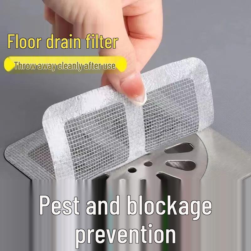 Disposable Self-Adhesive Floor Drain Stickers