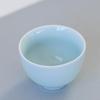 DARUNYAO Portable Yingqing Porcelain Tea Set (1 Pot, 4 Cups)