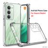 Shockproof Armor Case For Xiaomi Redmi 15 Redmi15 Redmy Radmi 15 4G 5G Global Clear Silicone Phone Cover Transparent Soft Fundas