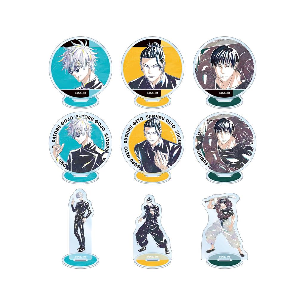 TV Anime "Jujutsu Kaisen" Trading Ani Art Vol. 6 Kaitama Tamaori Acrylic Stand Box of 9