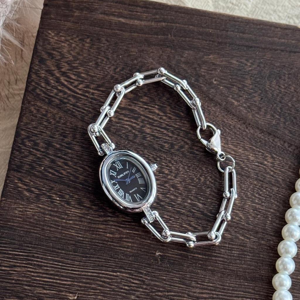 Sunlifex Women's Elegant Roman Numeral Quartz Bracelet Watch