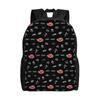 3D Printing N-Narutoes Akatsukis Backpack for Girls Boys Anime College School Travel Bags Men Women Bookbag Fits 15 Inch Laptop