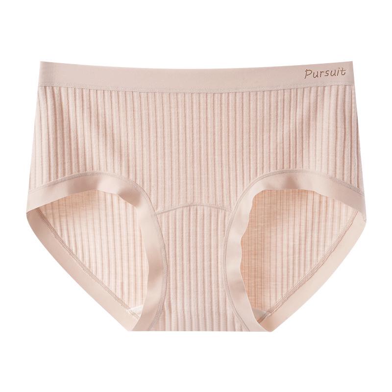 

2025 Бесшовные трусы средней посадки из матового хлопка для девочек-подростков, Коллекция Осень-Зима XL (recommended weight 120-150 jin)