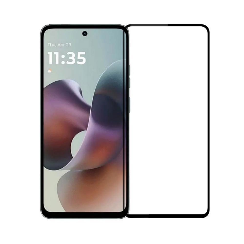 Für Motorola Moto G56 5G Displayschutzfolie MOFI 9H Vollklebend Vollständige Abdeckung Hohe Aluminium-Silizium-Glasfolie