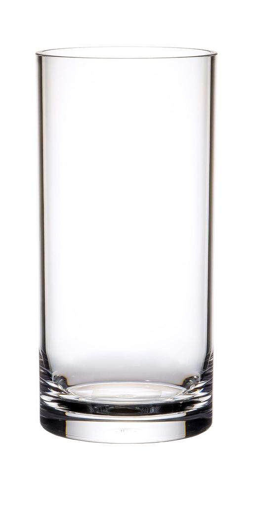 FOYER Unbreakable Vase, Flower Vase, Polycarbonate, Stylish, Height 25 Cm, Width 12 Cm, Small, 2300130