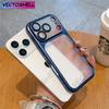 Official Cosmic Orange Plating Frosted Translucent Thin  Case For iPhone16 15 14 13 12ProMax Air Series Bumper Cover for 17Case