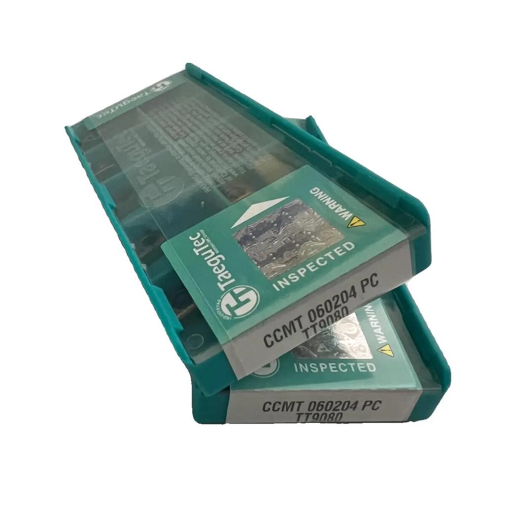 TaeguTec / CCMT060204PC TT9080 /Original genuine CNC alloy blade 10 PCS