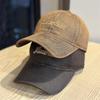 Autumn and Winter New American Retro Baseball Cap Women's Big Head Circumference Shows the Face Small Peaked Cap Men's Versatile Letter Hat Tide