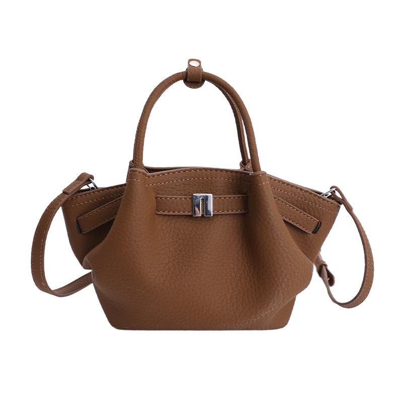 Bucket Bag - Women's Large Capacity Handbag, Versatile Grocery Bag, Single Shoulder Crossbody Bag