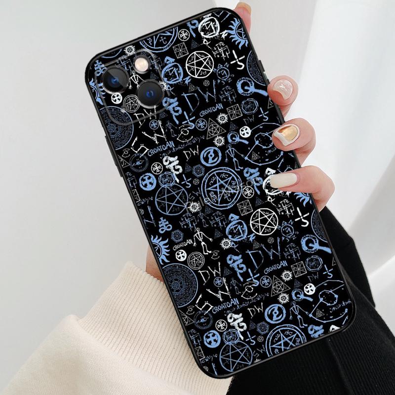 Supernatural TV Phone Case For iPhone 17 Pro Max 14 13 12 11 15 16 Pro Max Mini 15 16 Plus 16e 17 Air Cover