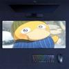 Psyduck Cartoon Mouse Pad, Large Gaming Desk Mat, Non-slip XXL Mousepad for Laptop & Tablet, Mini PC Playmat with Stitched Edges