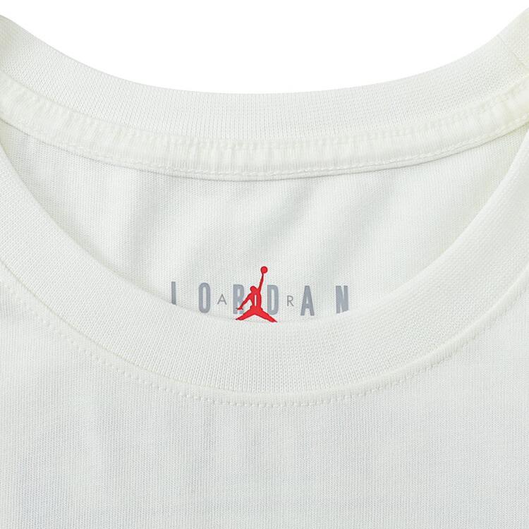 Jordan M J SS25 GFX Prep Crew Neck Fashion Versatile Short Sleeve T-Shirt Men Tops White IB7529133