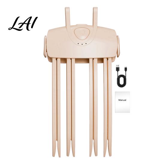 Portable Styling Accessory 1/2Pcs Heated Hair Volume Clip for Instant Root Lift Rechargeable Volumizing Tool Heat Fine Flat Hair Cordless Bangs Comb