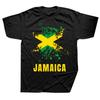 Jamaica Retro Vintage Sport Jamaican Flag T Shirts Graphic Cotton Streetwear Short Sleeve Birthday Gifts Tshirt Mens Clothing