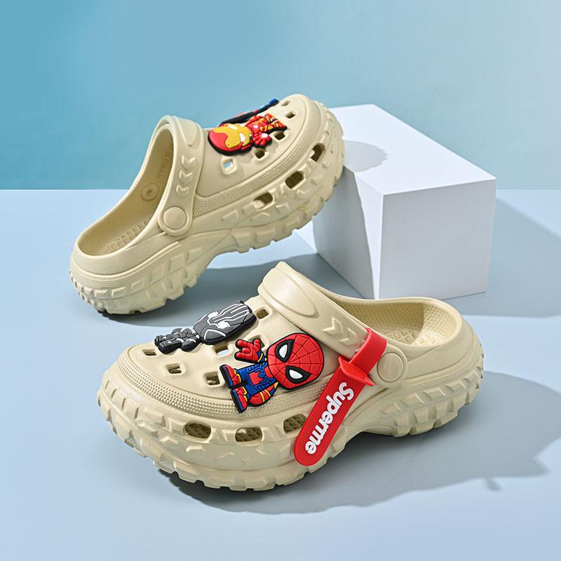 Summer Kids Cartoon Eva Clogs For Boys And Girls Breathable Non-slip Beach Shoes In Various Colors And Sizes For Outdoor Fun