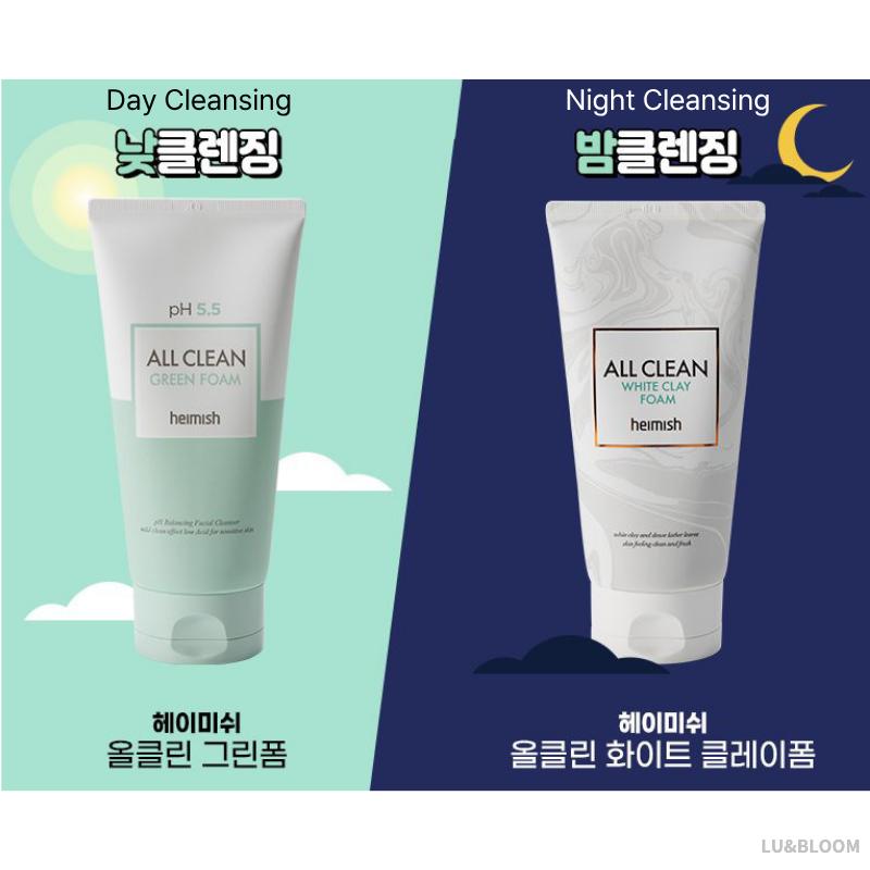 Heimish All Clean weißer Tonschaum 150 g (+Gratisgeschenk)