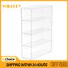 Glasses Case Transparent Acrylic Four Layer Desktop Sunglasses Display Box Dustproof Stationery Drawer Makeup Storage Organizer